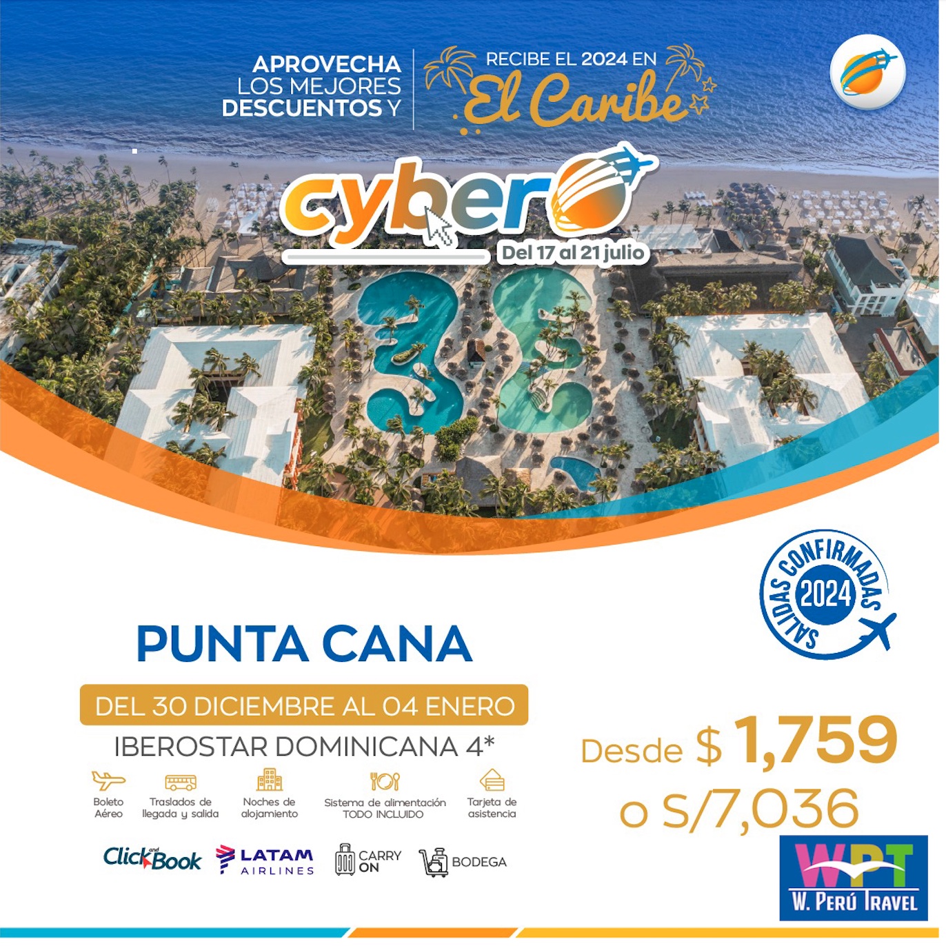 Recibe el 2024 en Punta Cana 